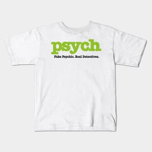 Psych Fake Psychic Real Detectives Adult Kids T-Shirt